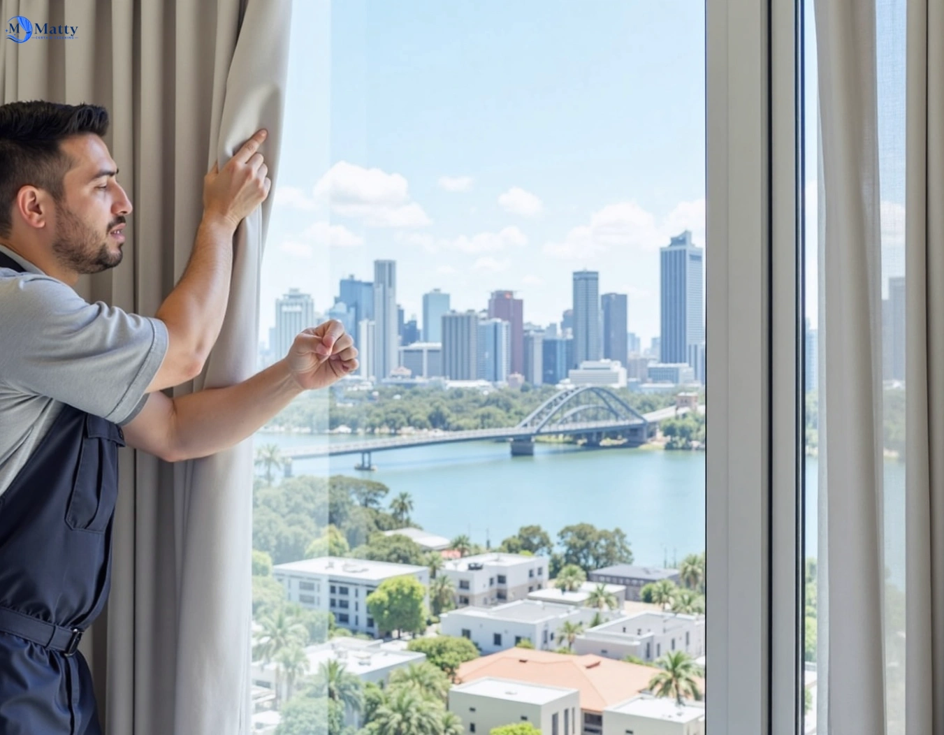 Professional curtain steam cleaning service redfern-nsw QLD by Fresho Curtain Cleaning